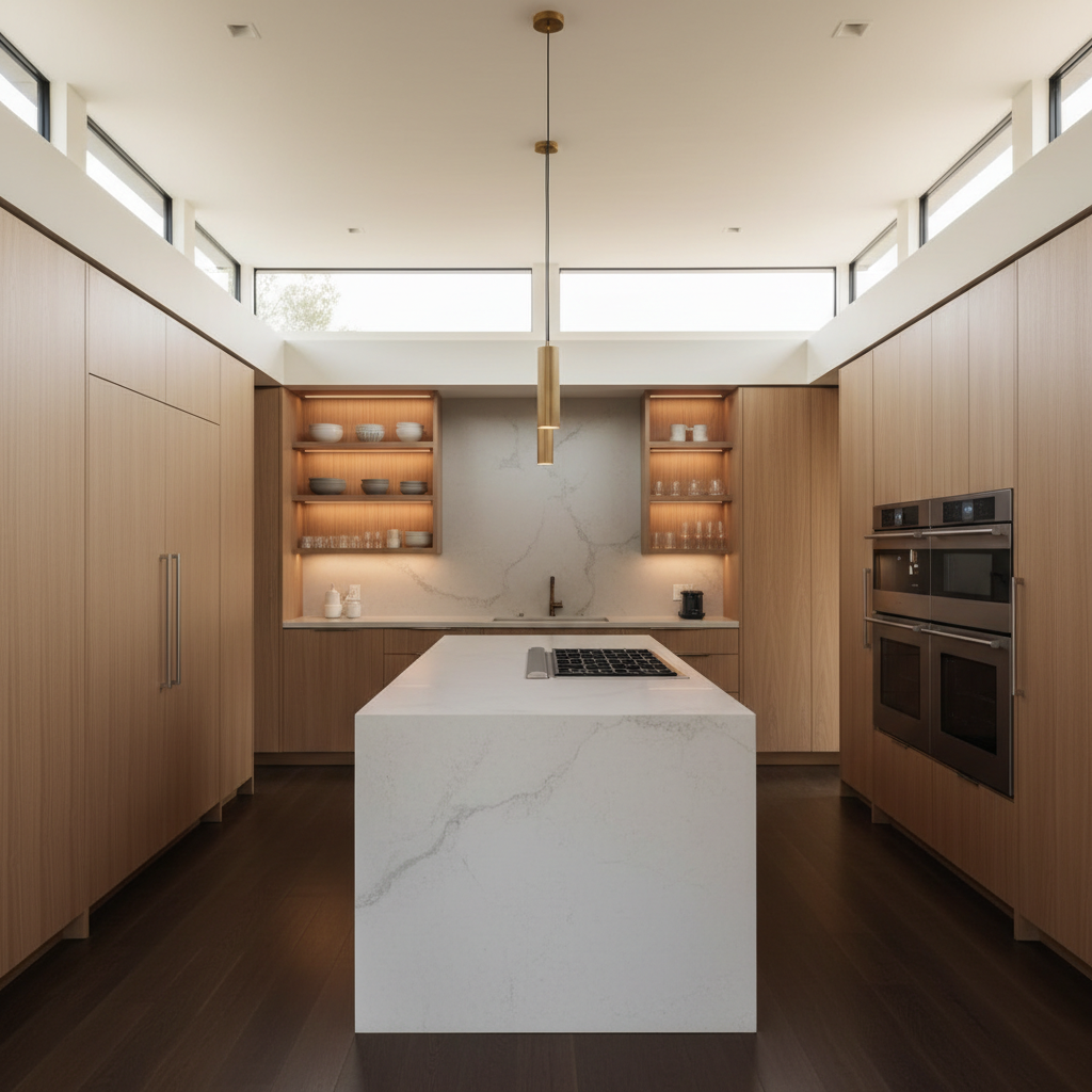 Luxury kitchen with Viking-style appliances